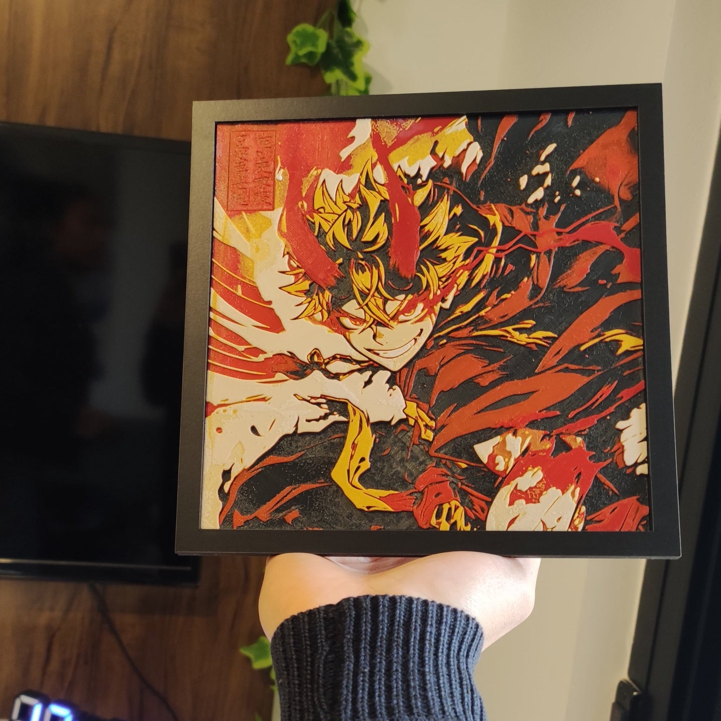 Cuadro 3D Color Asta