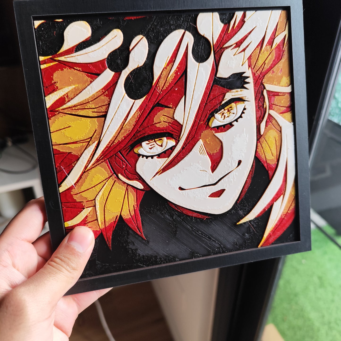 Cuadro 3D Color Douma (Demon Slayer)