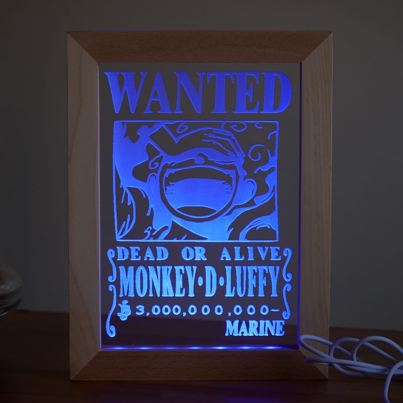 Lampara Luffy gear 5 wanted