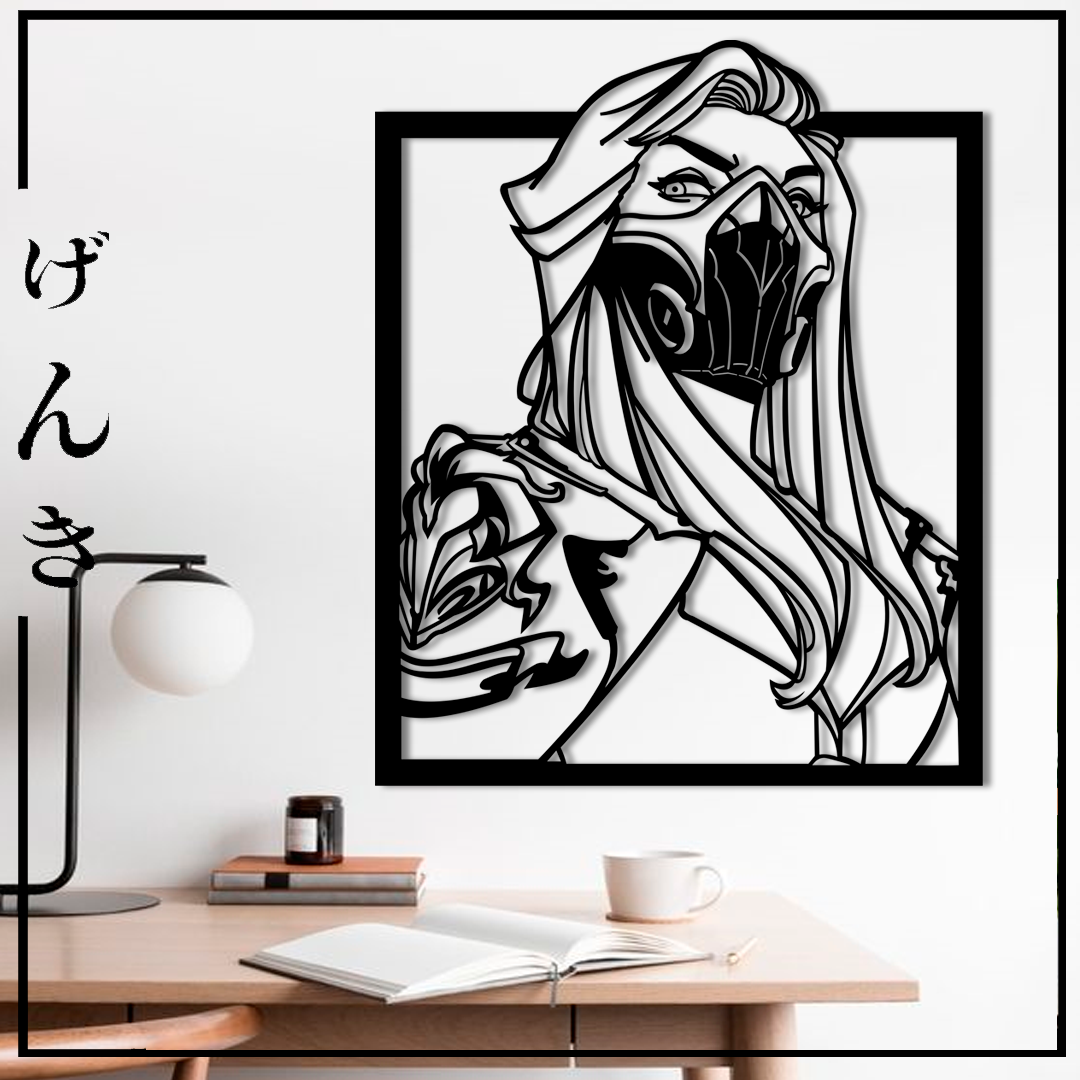 Cuadro MDF Renata Glasc (League of Legends)