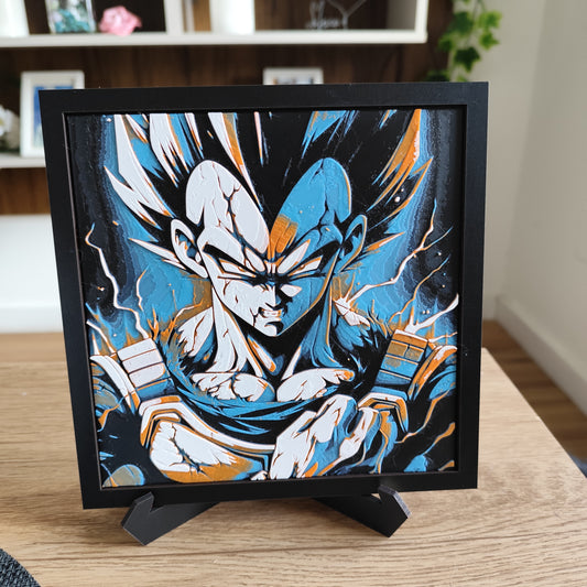 Cuadro 3D Color Vegeta