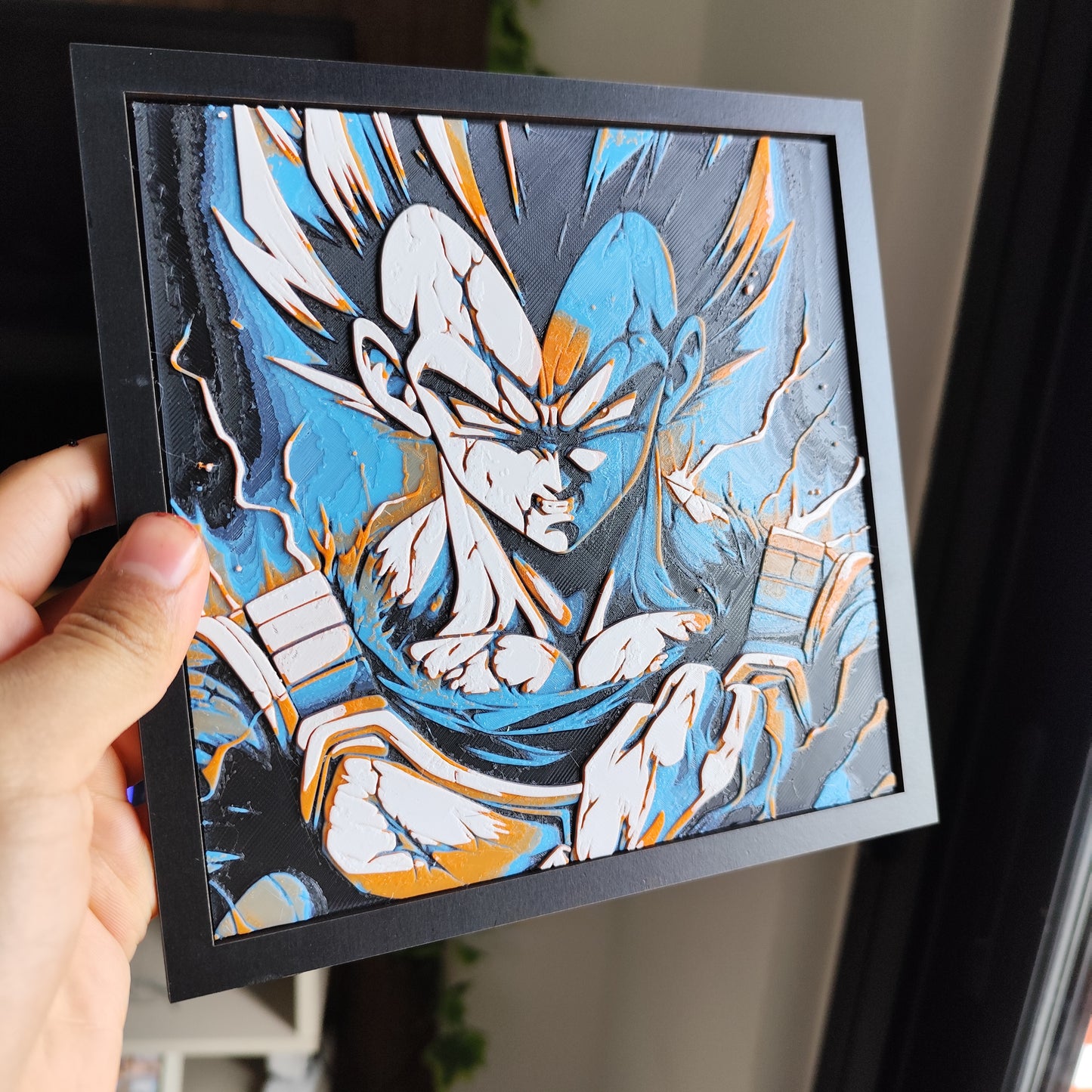 Cuadro 3D Color Vegeta