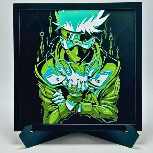 Cuadro 3D Color Kakashi