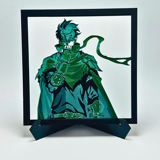 Cuadro 3D Color Sung Jin-woo (Solo Leveling ) Liquidacion