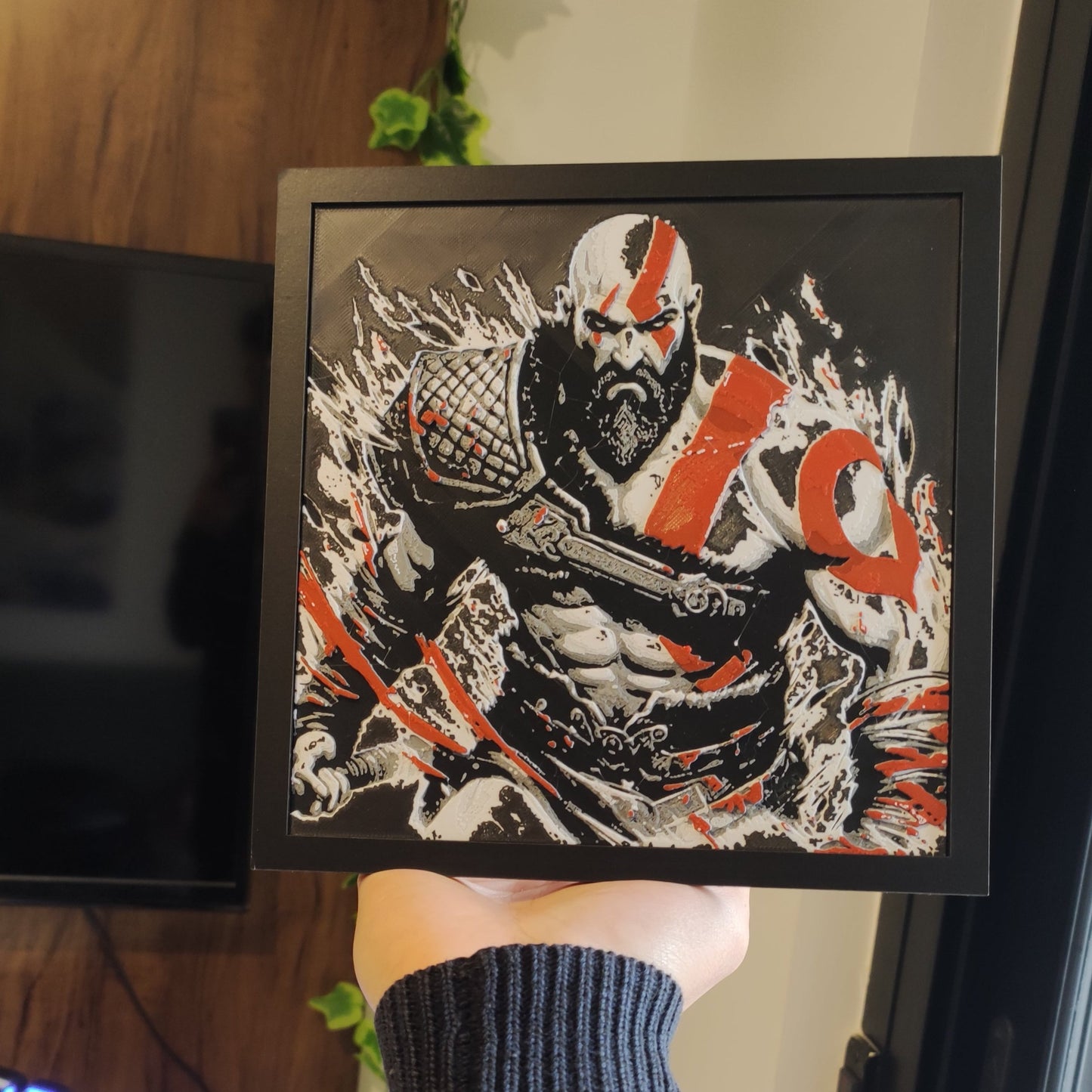 Cuadro 3D Color Kratos