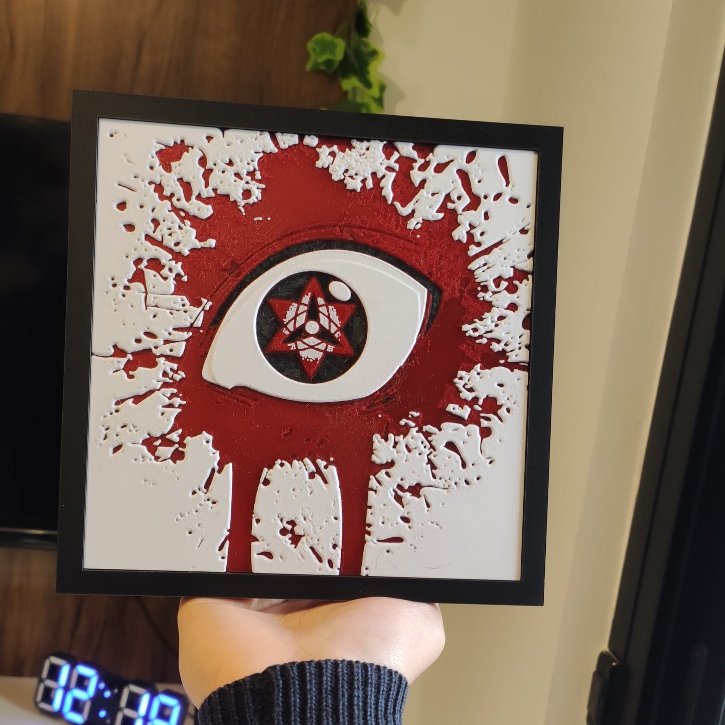 Cuadro 3D Color Sharingan