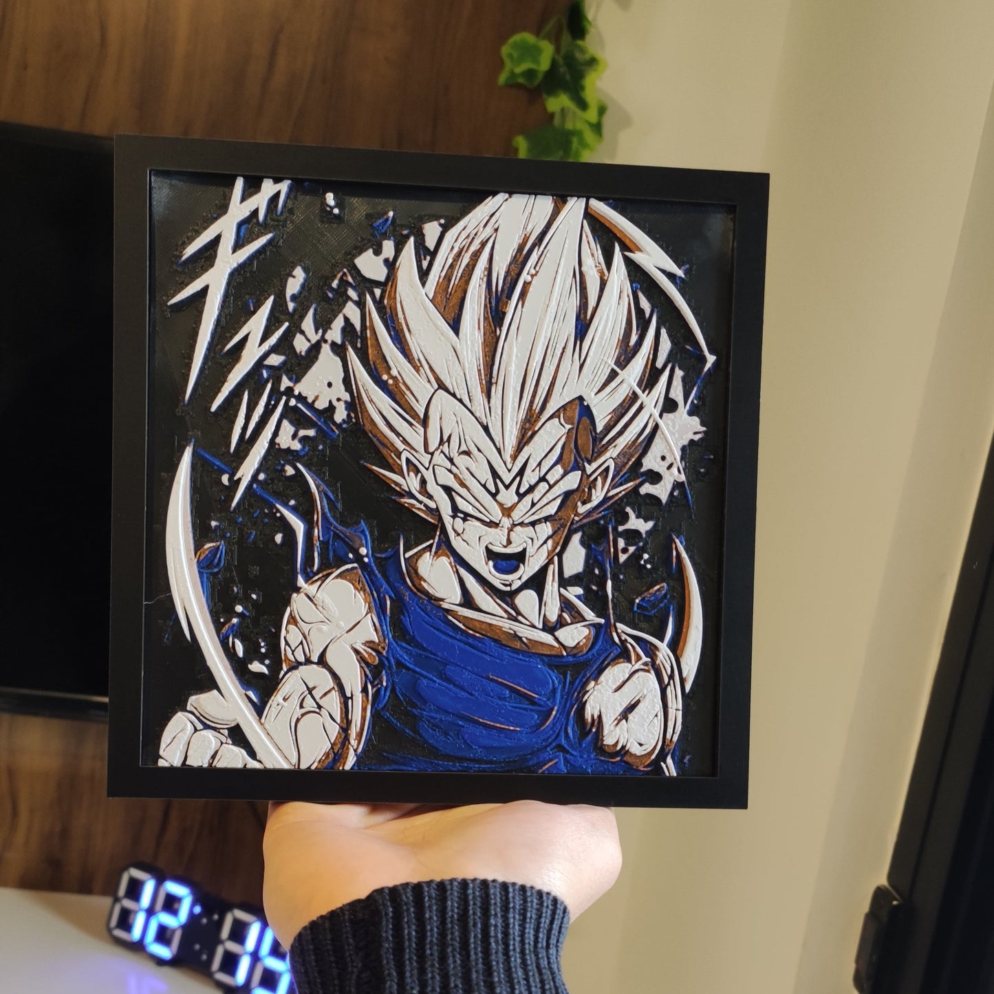 Cuadro 3D Color Magin Vegeta