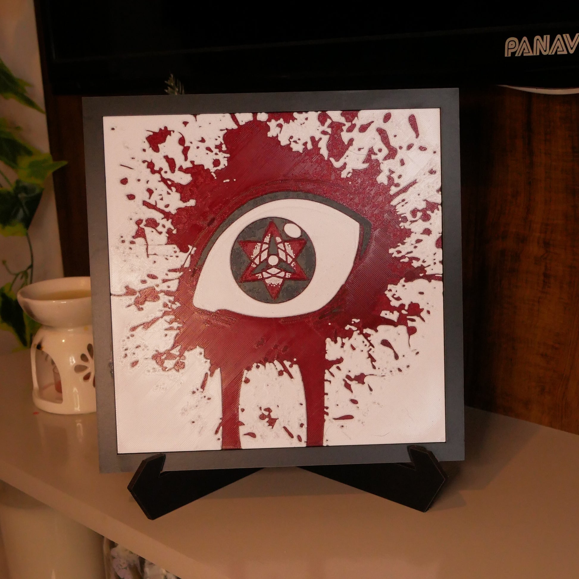 Cuadro 3D Color Sharingan - Genki