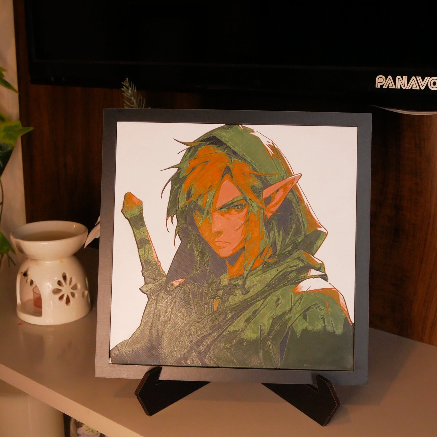 Cuadro 3D Color Link (Zelda)