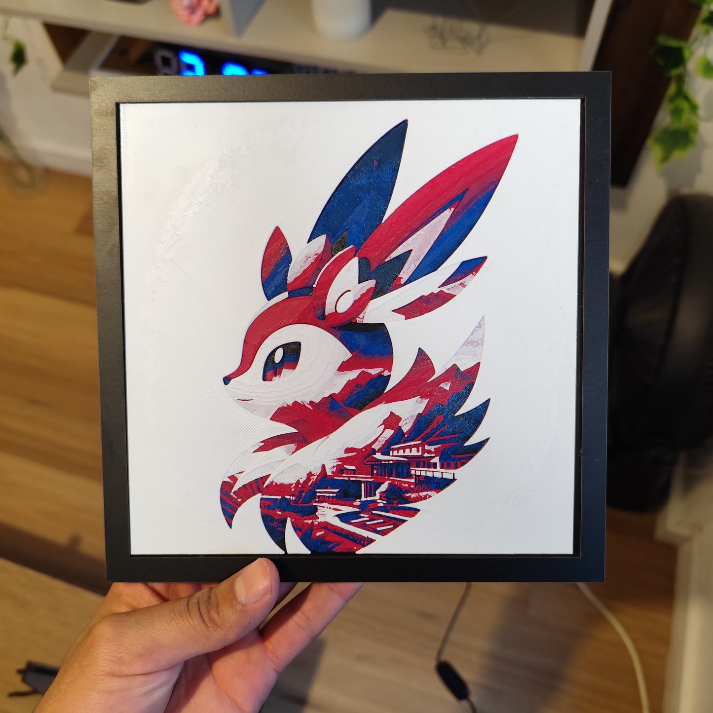 Cuadro 3D Color Sylveon