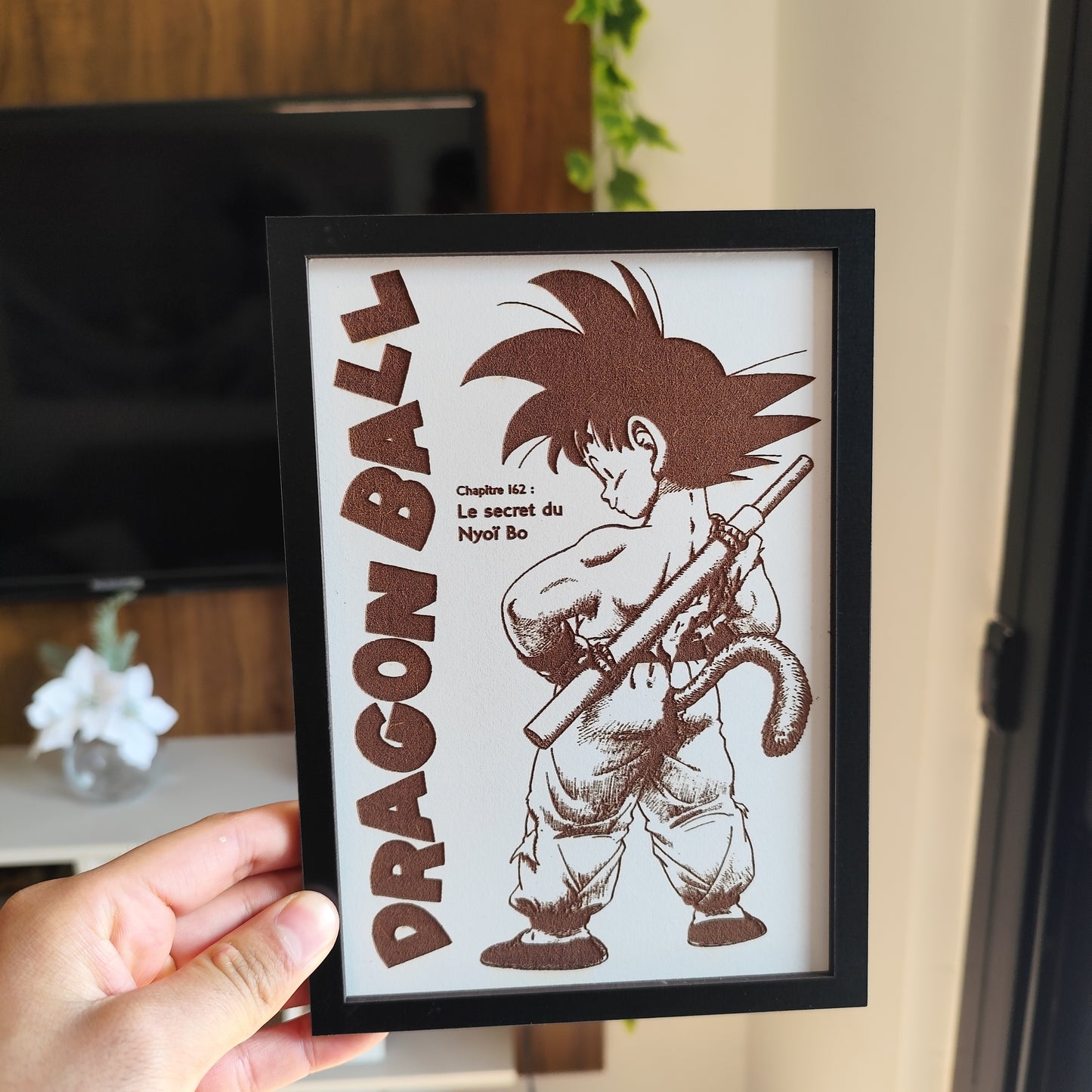 Grabado Goku Niño