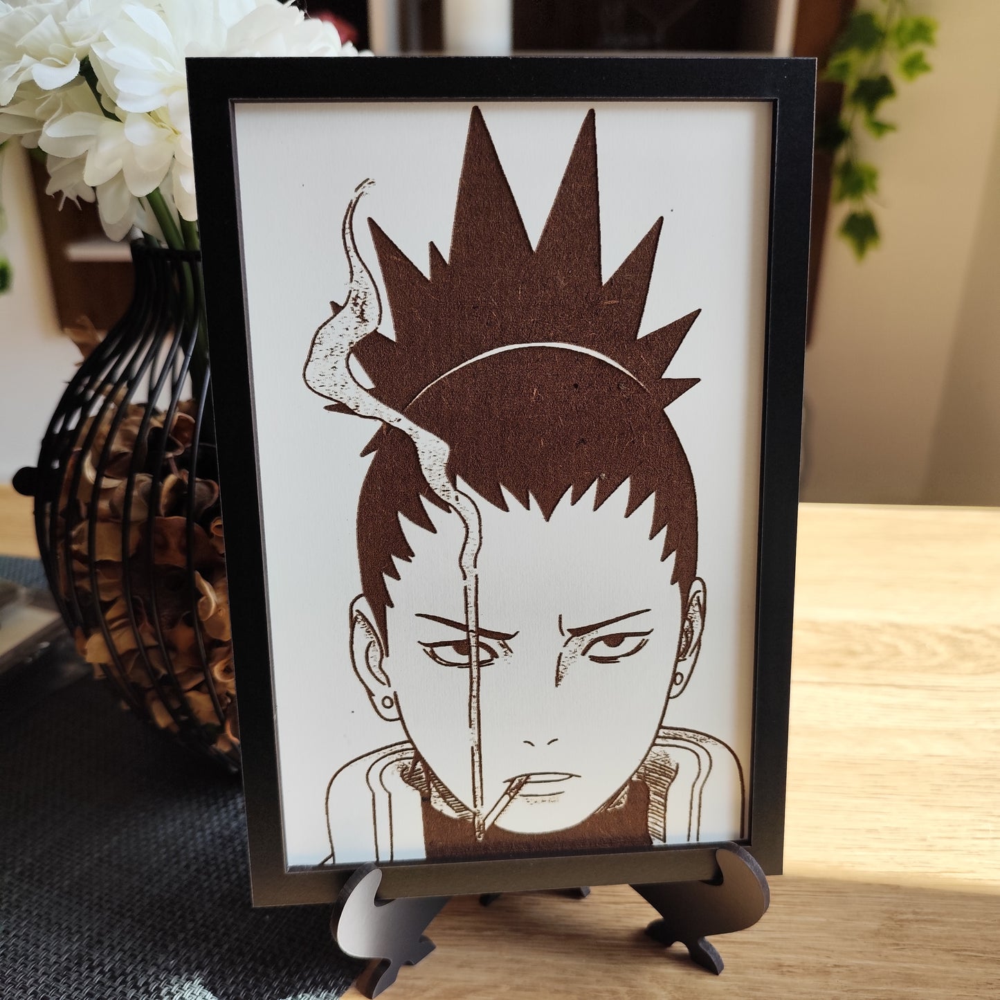 Grabado Shikamaru