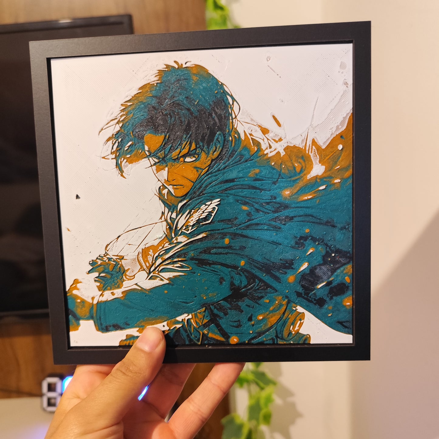 Cuadro 3D Color Levi