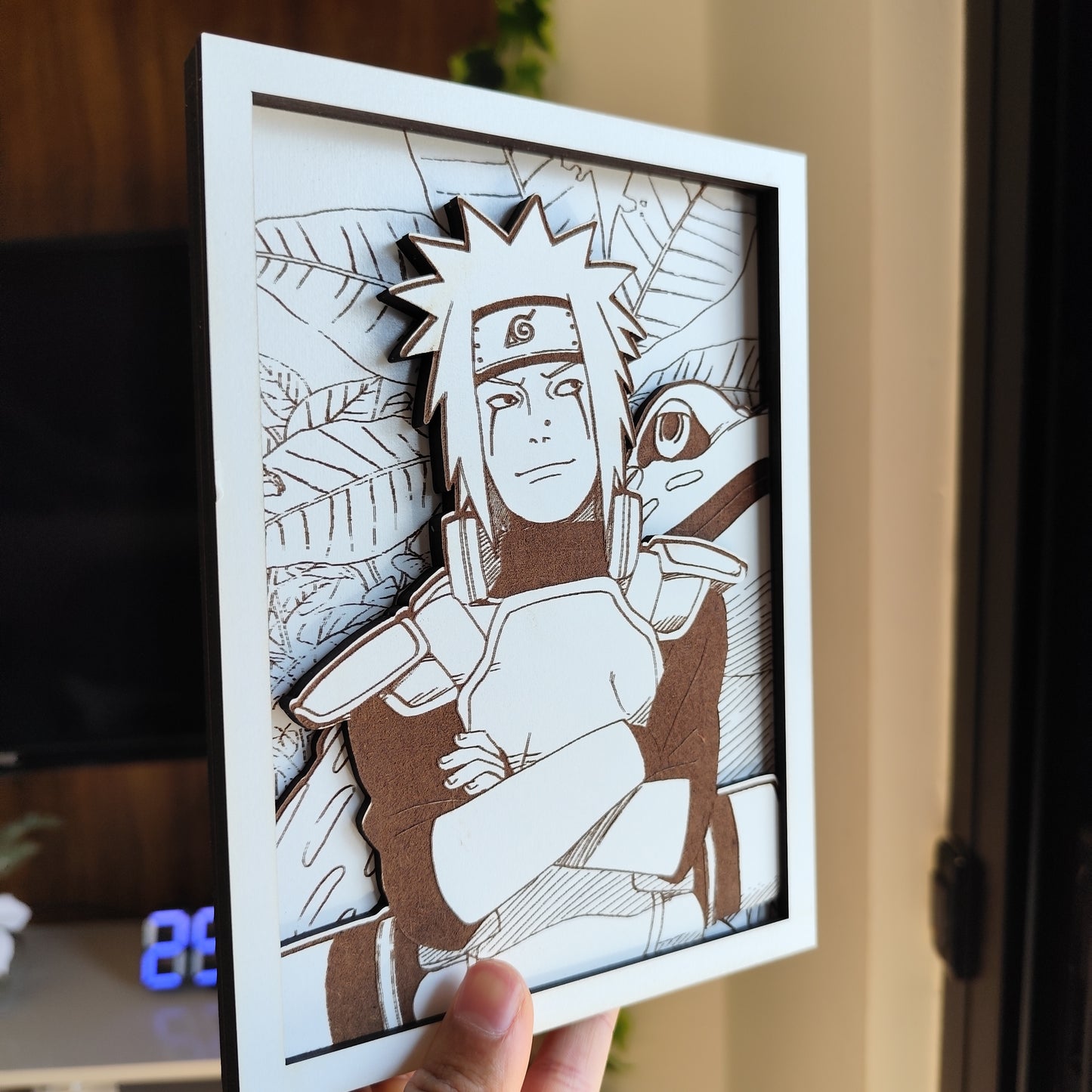 Grabado 3D Jiraiya