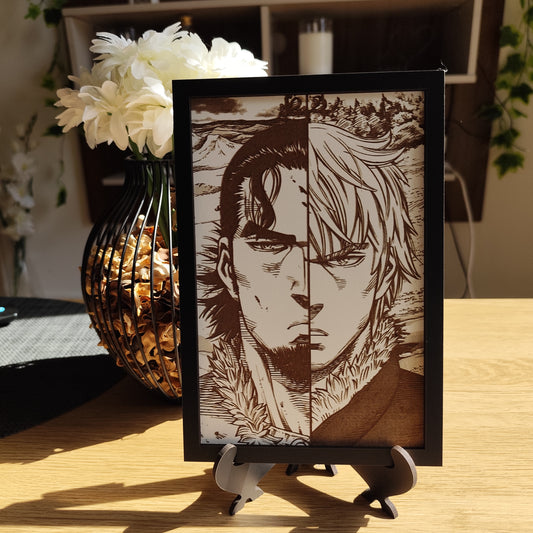 Grabado Thorfinn y Thors