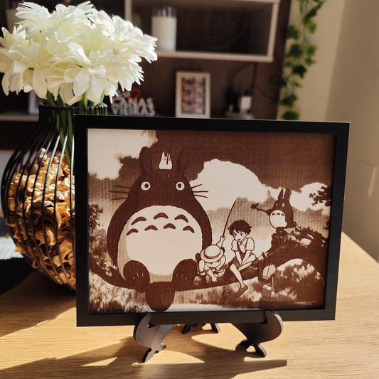 Grabado Totoro