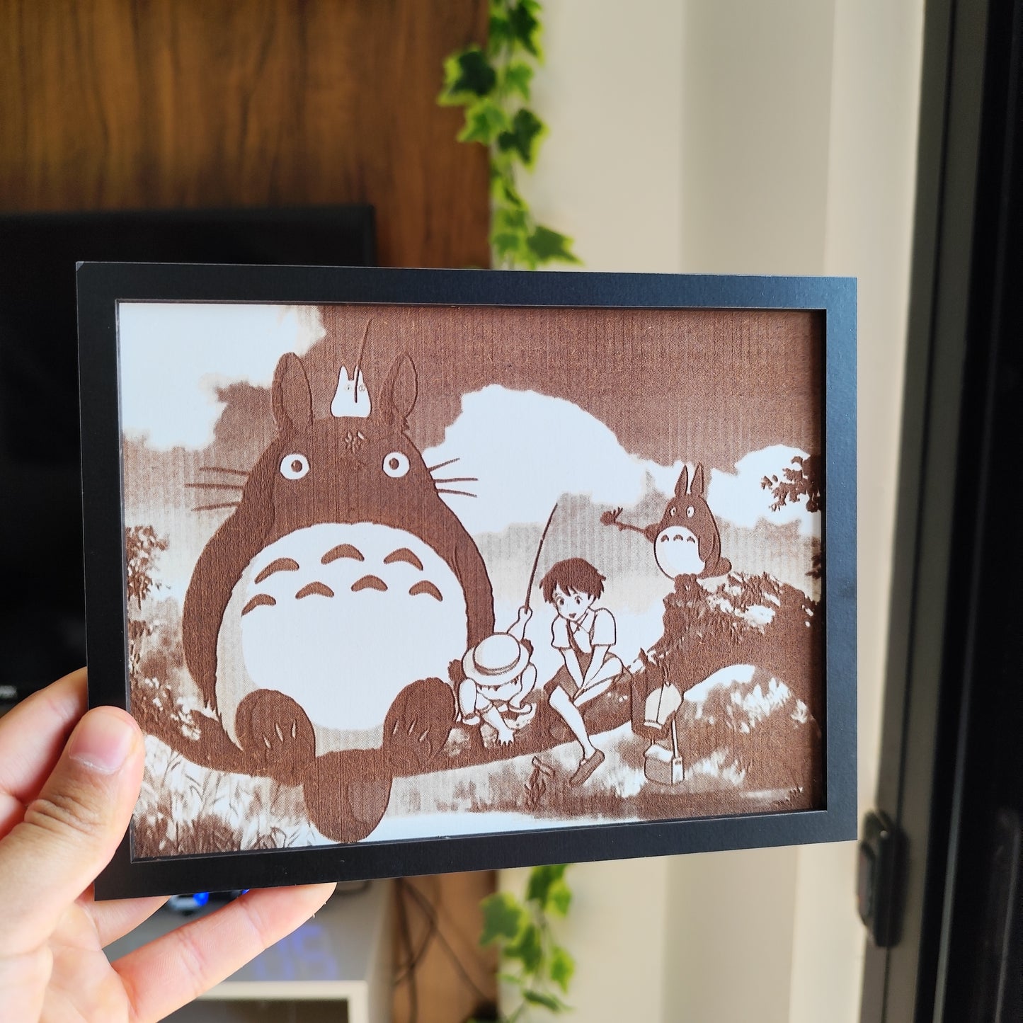 Grabado Totoro