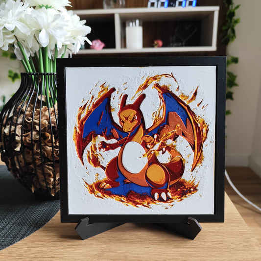 Cuadro 3D Color Charizard