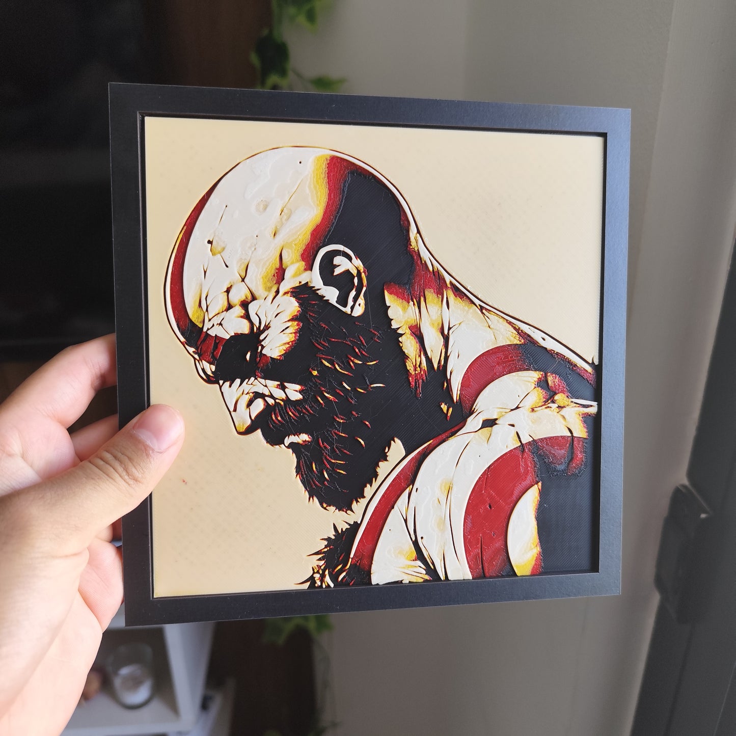 Cuadro 3D Color Kratos