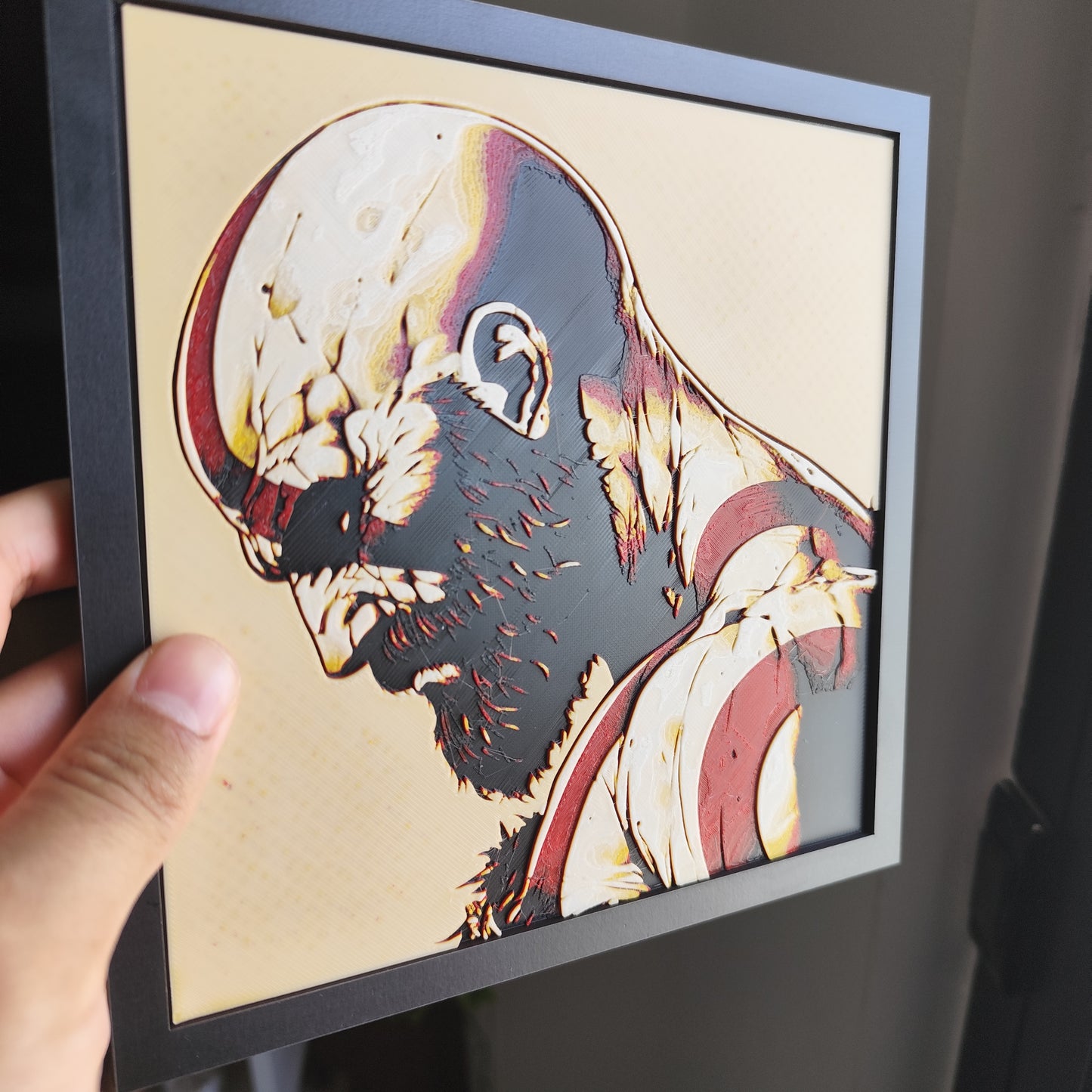 Cuadro 3D Color Kratos