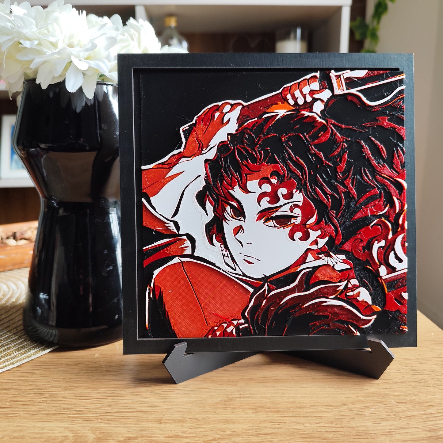 Cuadro 3D Color Yoriichi (Demon Slayer)