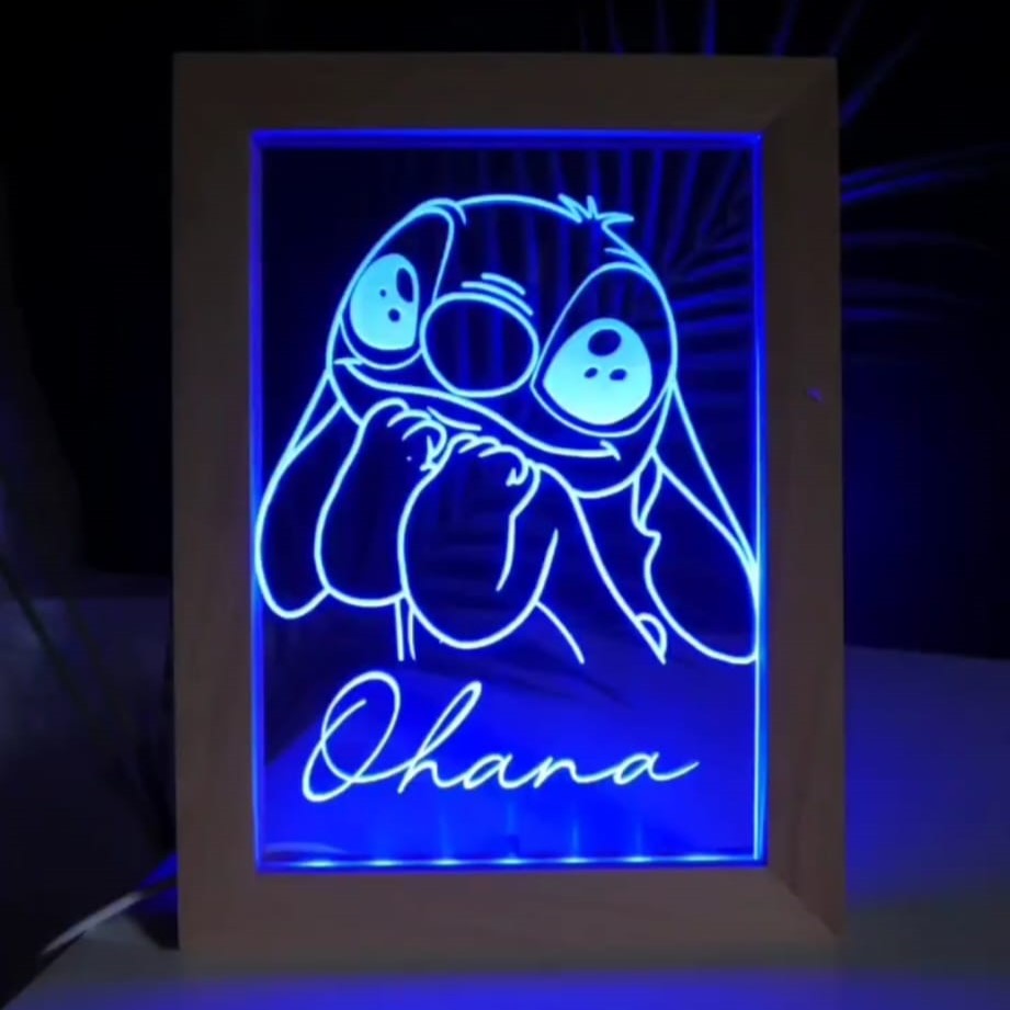 Lampara Lilo y Stitch