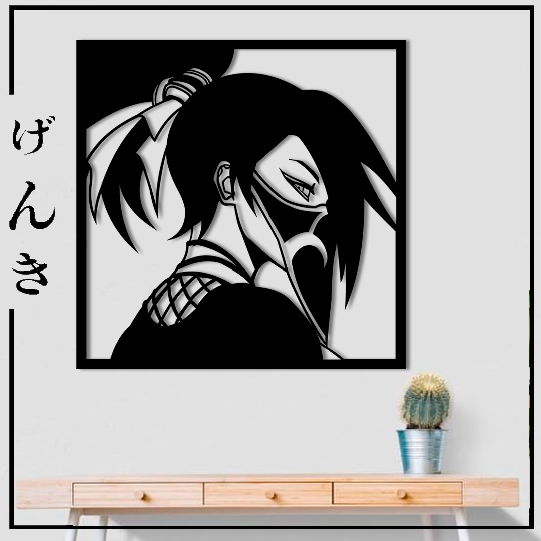 Cuadro MDF Akali (League of Legends)