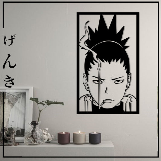 Cuadro MDF Shikamaru