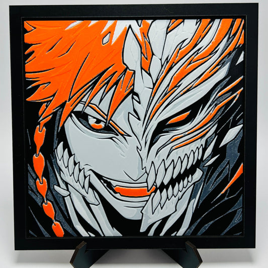 Cuadro 3D Color Ichigo (Bleach)