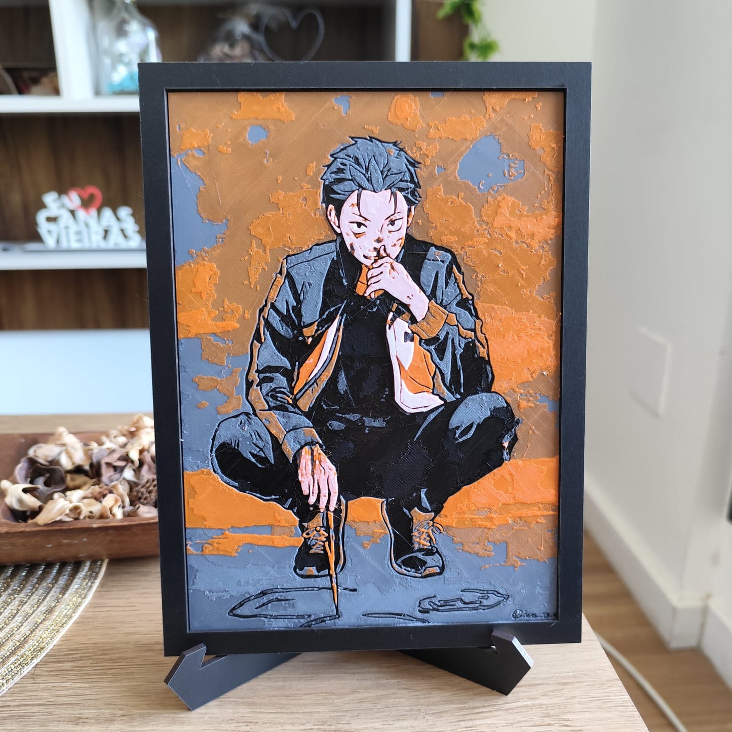 Cuadro 3D Color Subaru (Re: Zero)