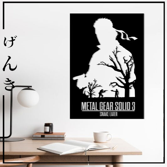 Cuadro MDF Metal Gear Solid 3