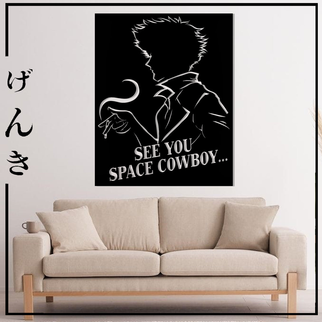 Cuadro MDF Cowboy Bebop