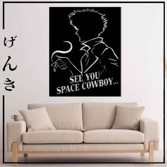 Cuadro MDF Cowboy Bebop