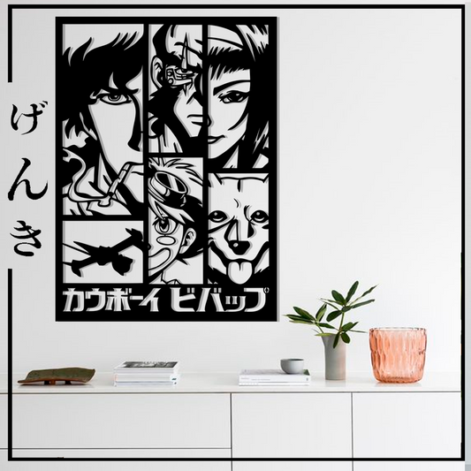 Cuadro MDF Cowboy Bebop
