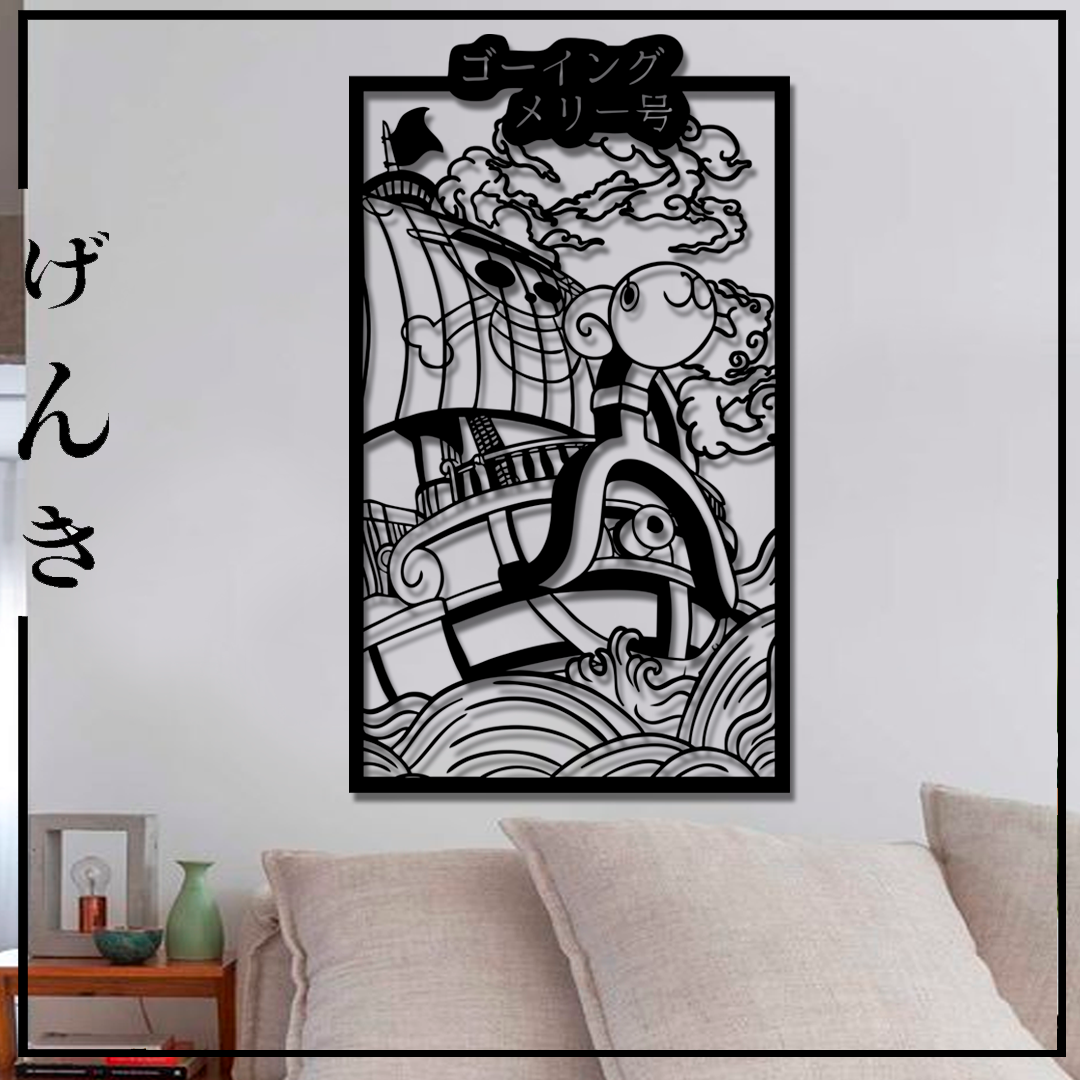 Cuadro MDF Going Merry Go