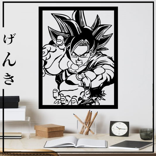 Cuadro MDF Goku