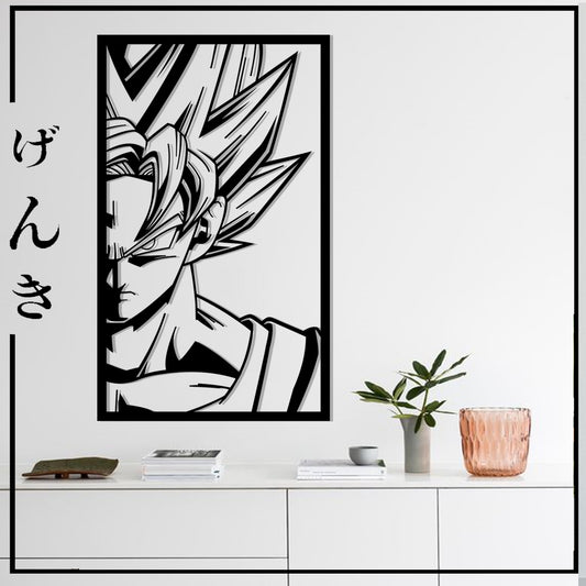 Cuadro MDF Goku (Liquidación)