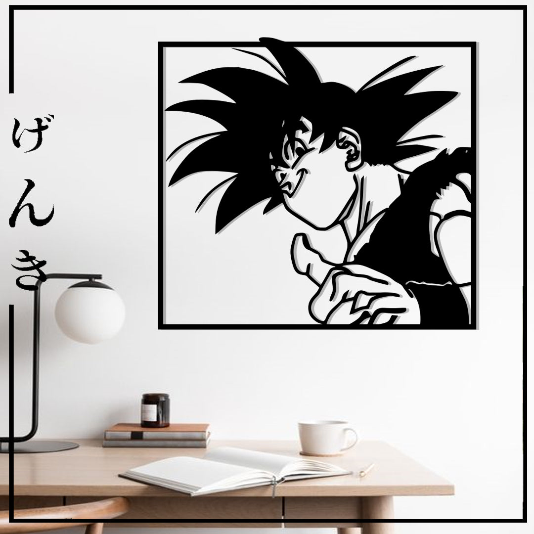 Cuadro MDF Goku