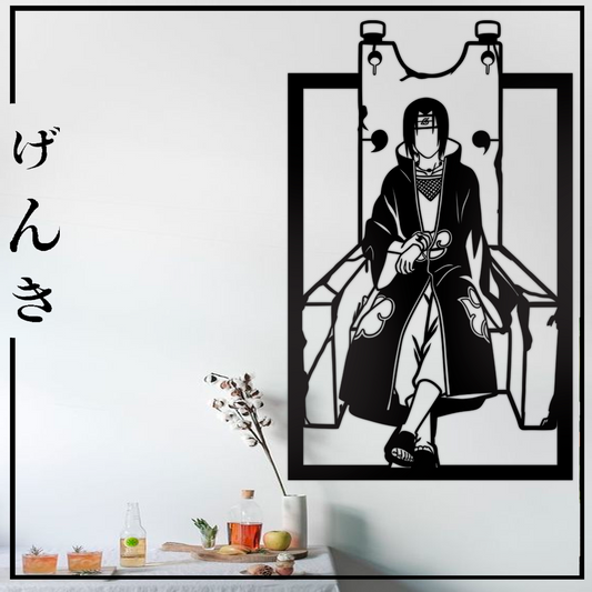 Cuadro MDF Itachi Uchiha