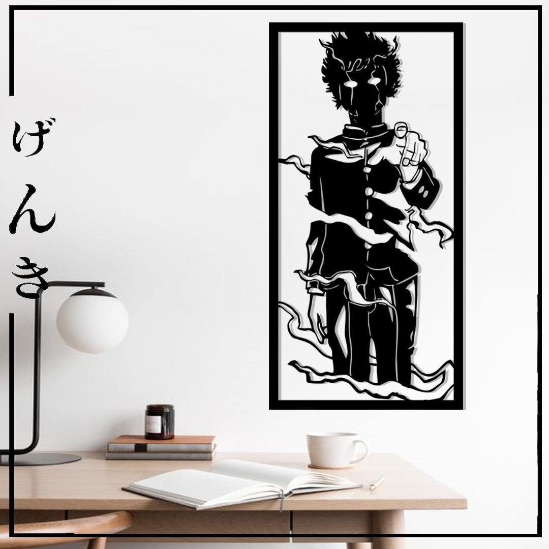 Cuadro MDF Mob Psycho