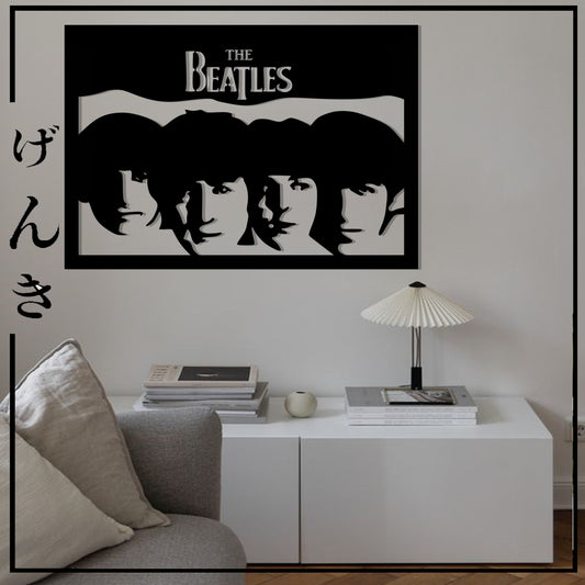 Cuadro MDF The Beatles