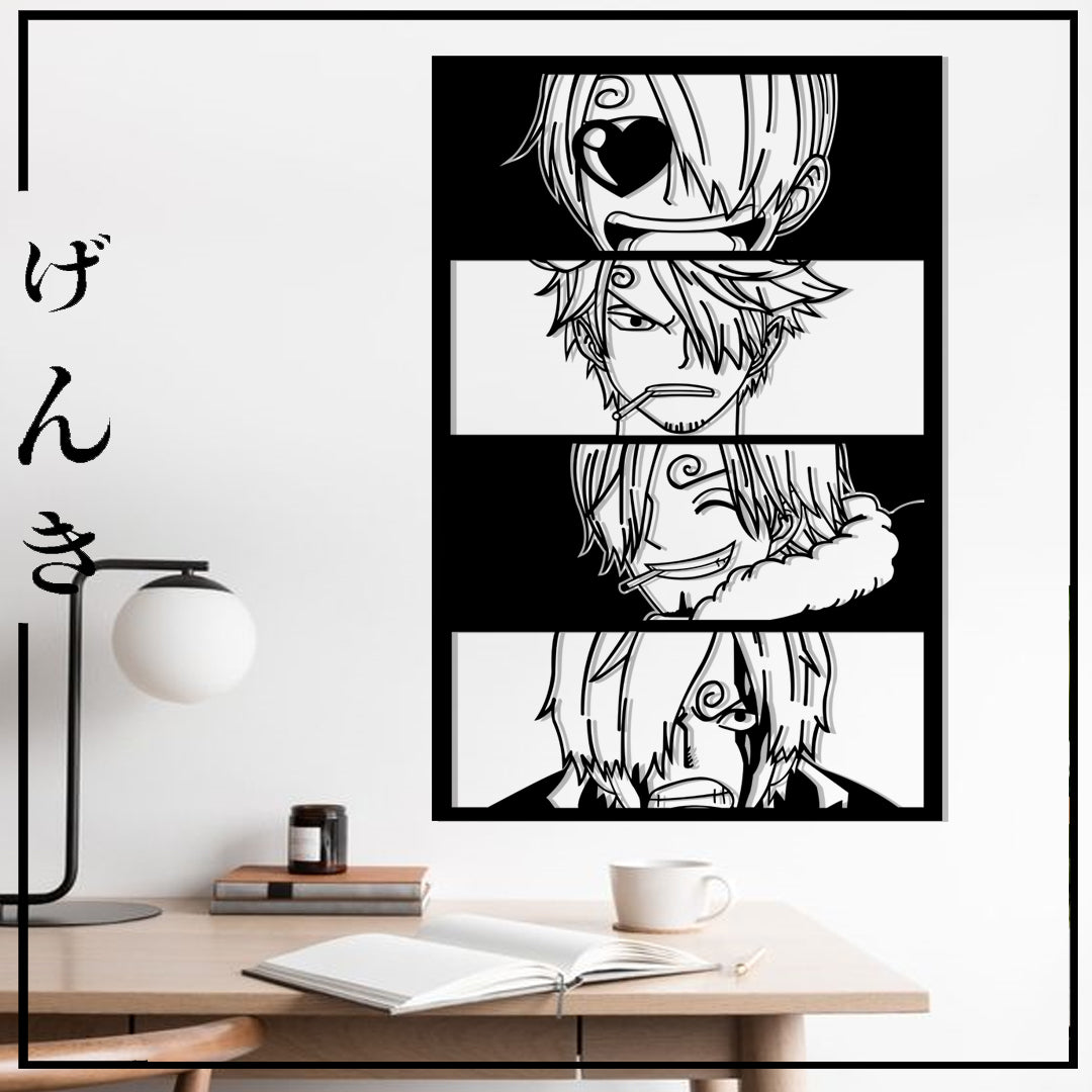 Cuadro MDF Sanji Evolucion