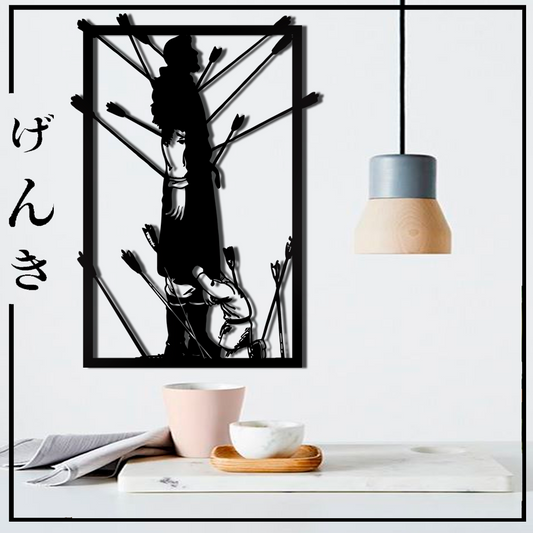 Cuadro MDF Thorfinn y Thors (Vinland Saga)