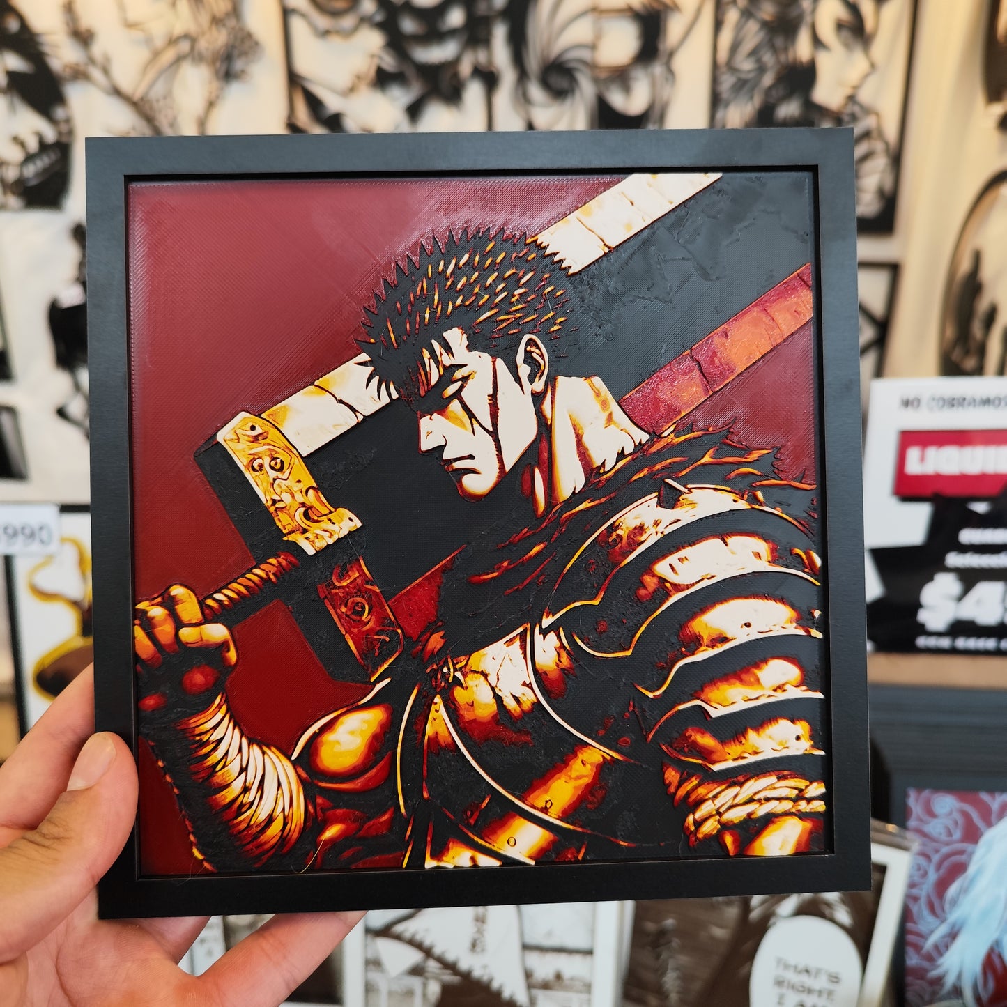 Cuadro 3D Color Guts (Berserk)