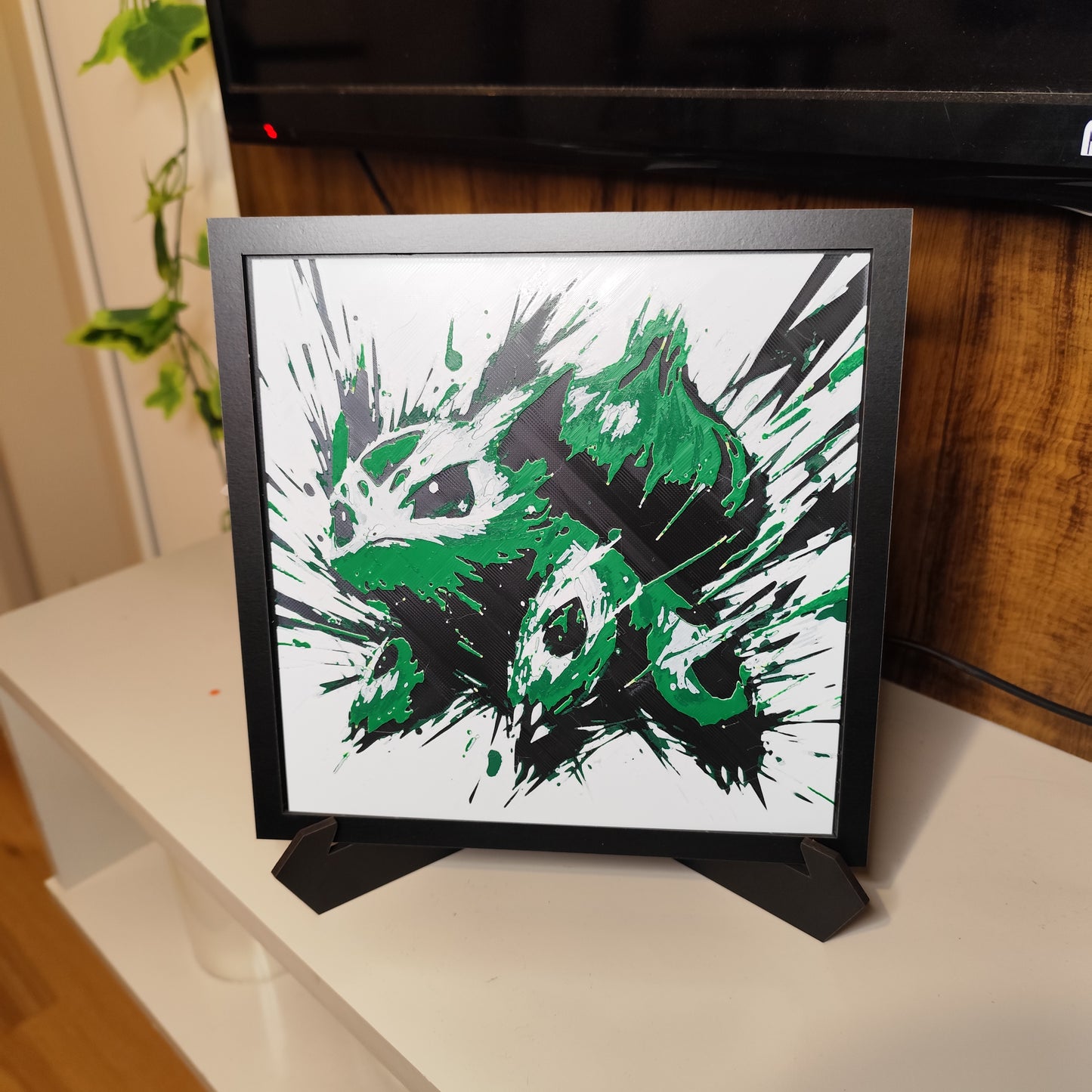 Cuadro 3D Color Bulbasaur