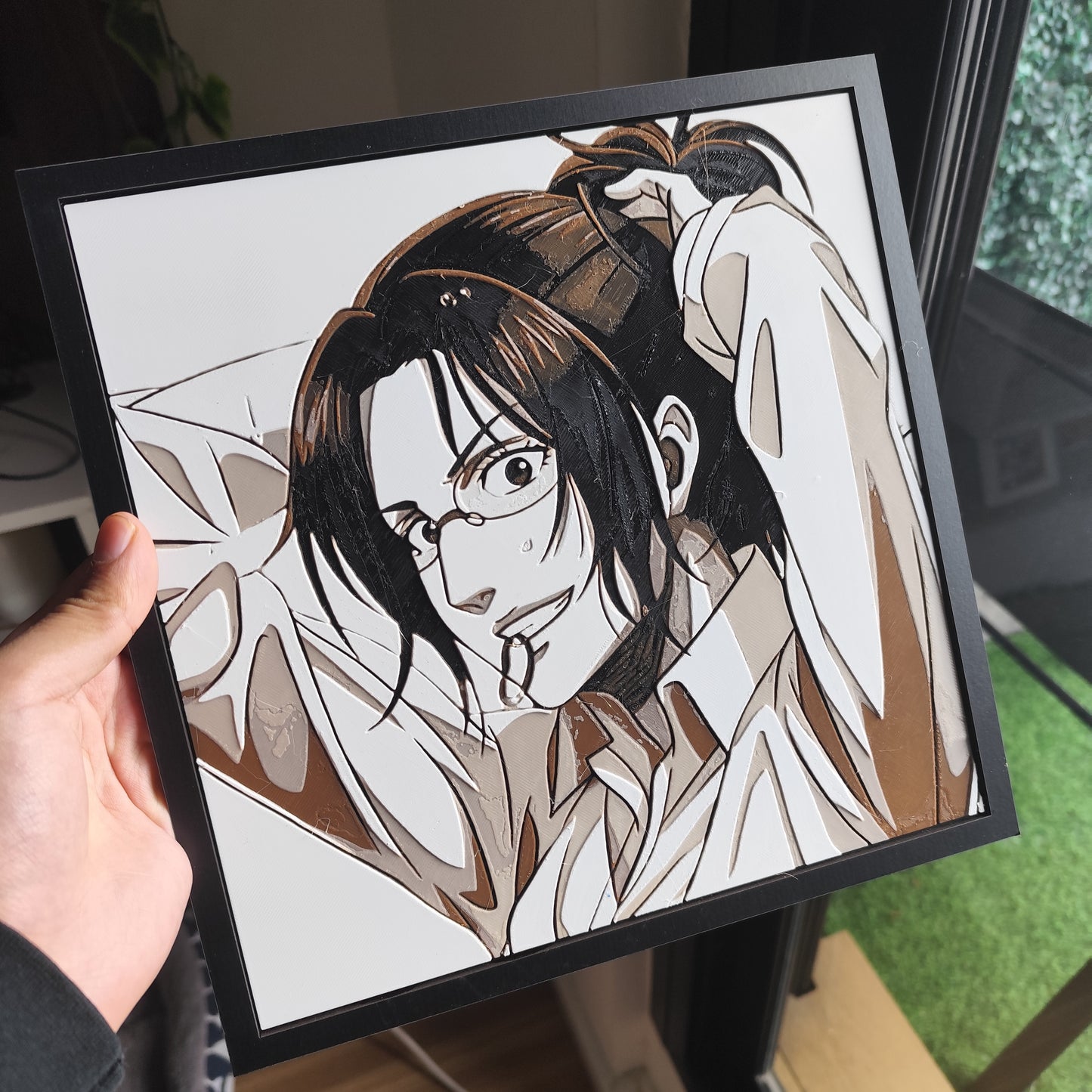 Cuadro 3D Color Hange (attack on titan)